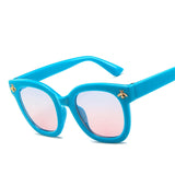 New Classic square frame  Sunglasses children Sunglasses children  Mirror Male and Female