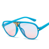 Big name design Classic Large Frame Sunglasses children Sunglasses children  Mirror Male