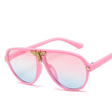 Big name design Classic Large Frame Sunglasses children Sunglasses children  Mirror Male