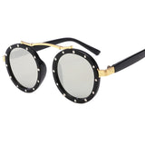Zilead Baby Round Sunglasses Brand Lovely Kids Metal Sun Glasses Boys&Girls