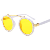 Zilead Baby Round Sunglasses Brand Lovely Kids Metal Sun Glasses Boys&Girls