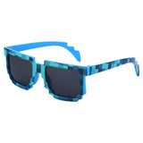 2017 Deal with it Minecraft Glasses Vintage 8 bit Pixel Women Men Sunglasses Female Male