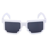 2017 Deal with it Minecraft Glasses Vintage 8 bit Pixel Women Men Sunglasses Female Male