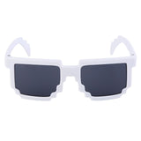 2017 Deal with it Minecraft Glasses Vintage 8 bit Pixel Women Men Sunglasses Female Male