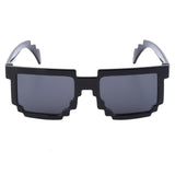 2017 Deal with it Minecraft Glasses Vintage 8 bit Pixel Women Men Sunglasses Female Male