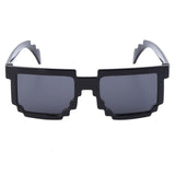 2017 Deal with it Minecraft Glasses Vintage 8 bit Pixel Women Men Sunglasses Female Male
