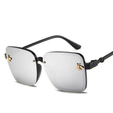 2019 Classic square frame  Sunglasses children Sunglasses children  Mirror Male
