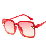 2019 Classic square frame  Sunglasses children Sunglasses children  Mirror Male and Female
