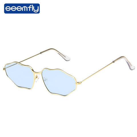Seemfly Fashion Square Shade For women Anomaly Sunglasses Brand  Retro Street