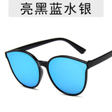 New Pattern Fashion Children Sunglasses Male Girl Colorful Mercury Sunglasses boy
