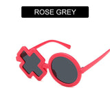 2019 New Brand Designer Sunglasses For Kids Cute Personality Cool Funny Shaped Party Sun