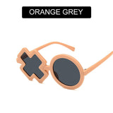 2019 New Brand Designer Sunglasses For Kids Cute Personality Cool Funny Shaped Party Sun