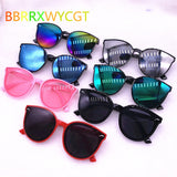 Fashion Kids Sunglasses Girls Cat Children Glasses Boys UV400 Lens Baby Sun Glasses