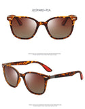 AORO BRAND DESIGN Classic Polarized Sunglasses Men Women Driving Square Frame Eyewear