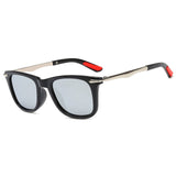 2019 New Classic Rectangular  Polarized Sunglasses children Driving Mirror Male
