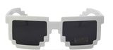 2017 Deal with it Boys Girls Minecraft Glasses 8 bit Pixel kids Sunglasses Female Male