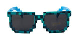 2017 Deal with it Boys Girls Minecraft Glasses 8 bit Pixel kids Sunglasses Female Male
