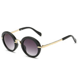 KOTTDO round lovely kids sunglasses girls goggle protective glasses children