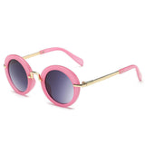 KOTTDO round lovely kids sunglasses girls goggle protective glasses children