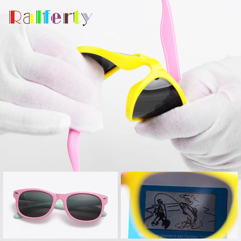 Ralferty Kids Sunglasses Polarized (5% OFF ORDER ANY 2) TR90 Flexible Frame