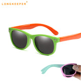 Flexible Polarized Kids Sunglasses Child Black Sun Glasses for Baby Girls Boy Sunglasses