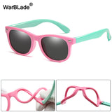 WarBlade New Kids Polarized Sunglasses TR90 Boys Girls Sun Glasses Silicone Safety