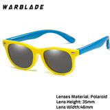 WarBlade New Kids Polarized Sunglasses TR90 Boys Girls Sun Glasses Silicone Safety