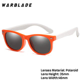 WarBlade New Kids Polarized Sunglasses TR90 Boys Girls Sun Glasses Silicone Safety