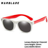 WarBlade New Kids Polarized Sunglasses TR90 Boys Girls Sun Glasses Silicone Safety