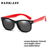 WarBlade New Kids Polarized Sunglasses TR90 Boys Girls Sun Glasses Silicone Safety