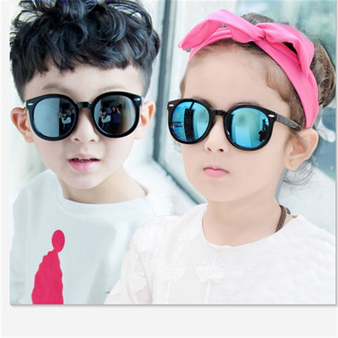 2019 fashion brand children's sunglasses black kids sunglasses UV protection baby