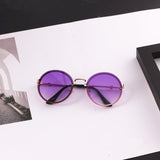 New Arrival 2019  Children Personality Round Lens Frameless Sun Glasses
