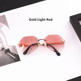 CURTAIN 2019 Newest Kids Sunglasses Cool Polygon Shaped Hexagon Fashion Baby