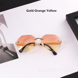CURTAIN 2019 Newest Kids Sunglasses Cool Polygon Shaped Hexagon Fashion Baby