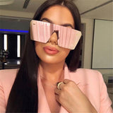 Oversized Square Sunglasses Women 2019