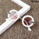 Steampunk Metal Bee Kids Sunglasses Boys Girls Luxury Vintage Children Sunglasses