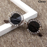 Steampunk Metal Bee Kids Sunglasses Boys Girls Luxury Vintage Children Sunglasses