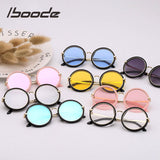 iboode Retro Kids Sunglasses 2019 Girls Round Goggle Candy Color Lens Sun Glasses