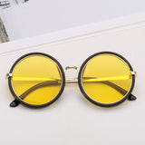 iboode Retro Kids Sunglasses 2019 Girls Round Goggle Candy Color Lens Sun Glasses