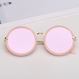 iboode Retro Kids Sunglasses 2019 Girls Round Goggle Candy Color Lens Sun Glasses