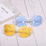LATASHA   Kids Sunglasses Boys Girls Baby Infant Sun Glasses Cartoon Piglet