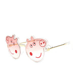 LATASHA   Kids Sunglasses Boys Girls Baby Infant Sun Glasses Cartoon Piglet