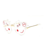 LATASHA   Kids Sunglasses Boys Girls Baby Infant Sun Glasses Cartoon Piglet
