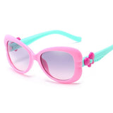 RILIXES 2018 Lovely Kids Sunglasses Brand Baby Girls Sunglass Children Sun Glasses
