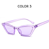 Vintage Small Sunglasses Women Cat Eye 2019 Sexy Summer Red Sun Glasses