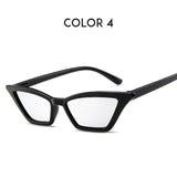 Vintage Small Sunglasses Women Cat Eye 2019 Sexy Summer Red Sun Glasses