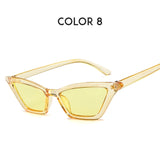Vintage Small Sunglasses Women Cat Eye 2019 Sexy Summer Red Sun Glasses