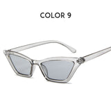 Vintage Small Sunglasses Women Cat Eye 2019 Sexy Summer Red Sun Glasses
