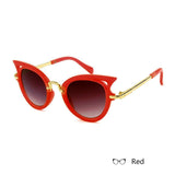 CANCHANGE New Cat Eye Kids Sunglasses Boy Girl Fashion Anti-UV Protection Sun Glasses