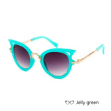 CANCHANGE New Cat Eye Kids Sunglasses Boy Girl Fashion Anti-UV Protection Sun Glasses